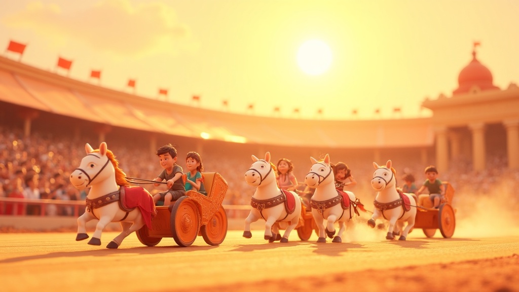 Thrill Rides and Epic Fights: Awesome Ancient Roman Entertainment for Kids!