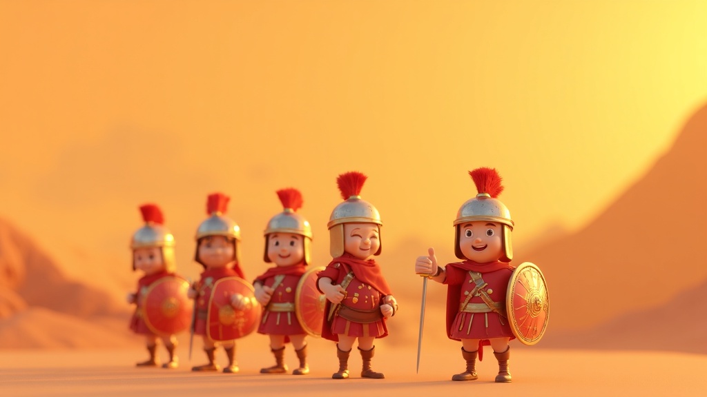 Marching into History: The Super-Tough Roman Army for Kids!