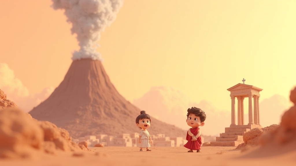 Pompeii: The City Frozen in Time by a Fiery Volcano!