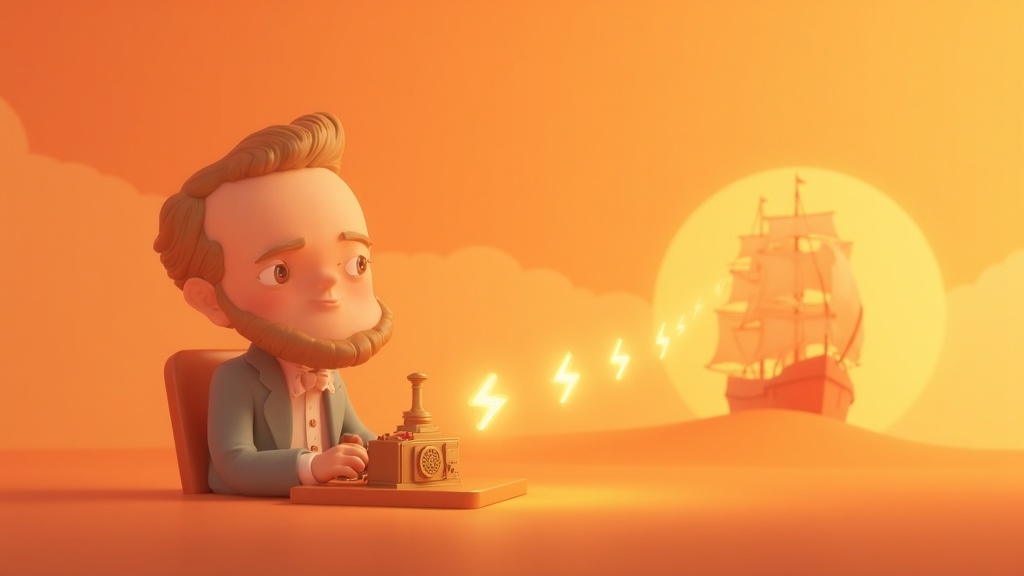 Zap! No Wires! The Amazing History of the Wireless Telegraph!