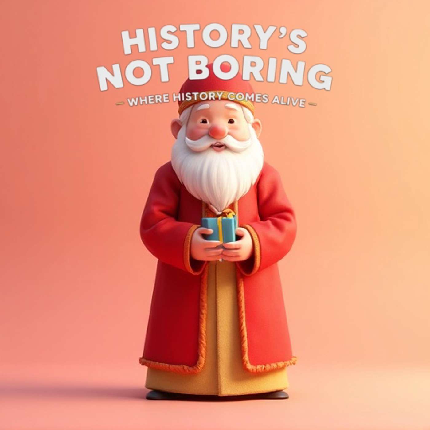 How did Christmas presents start? artwork