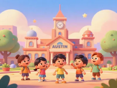 Austin skyline illustration