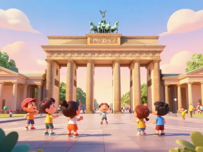 Berlin skyline illustration