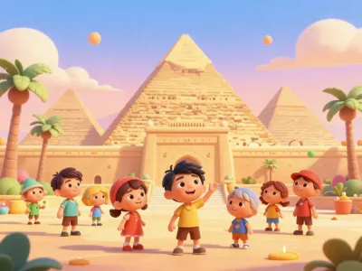 Cairo skyline illustration