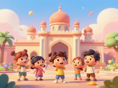 Chennai skyline illustration