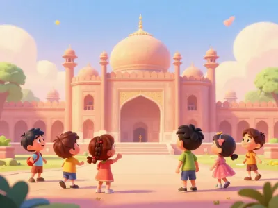 Lahore skyline illustration