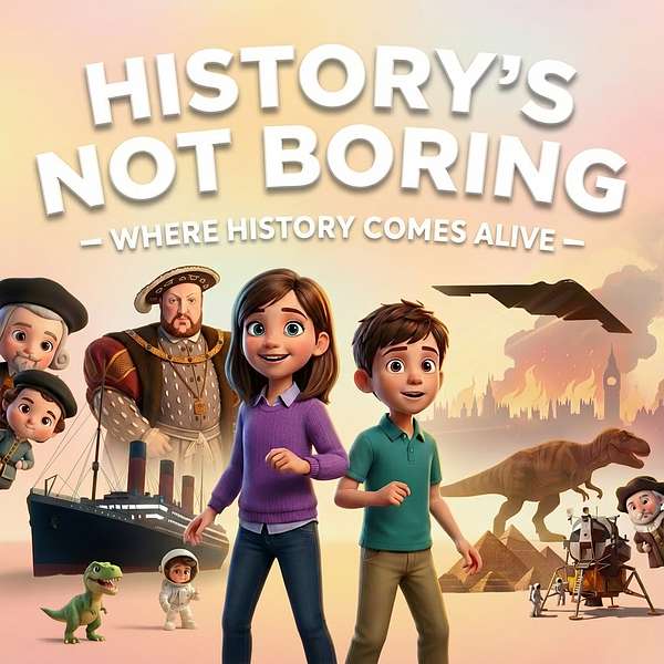 History's Not Boring - Time-traveling adventures for kids